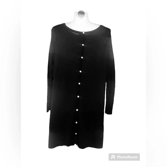 Cynthia Rowley Tunic Style Merino Wool Sweater Sz 1X - Picture 2 of 7